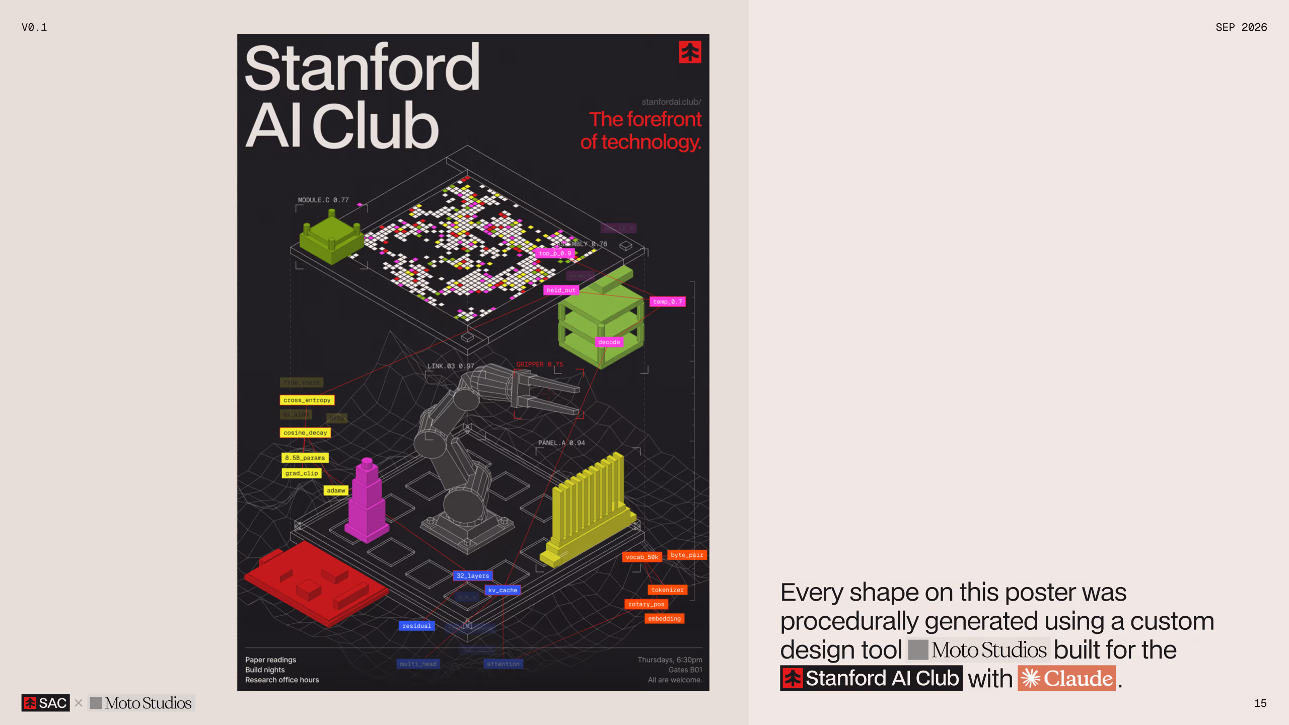 Stanford AI Club by Moto Studios, brand identity, 15