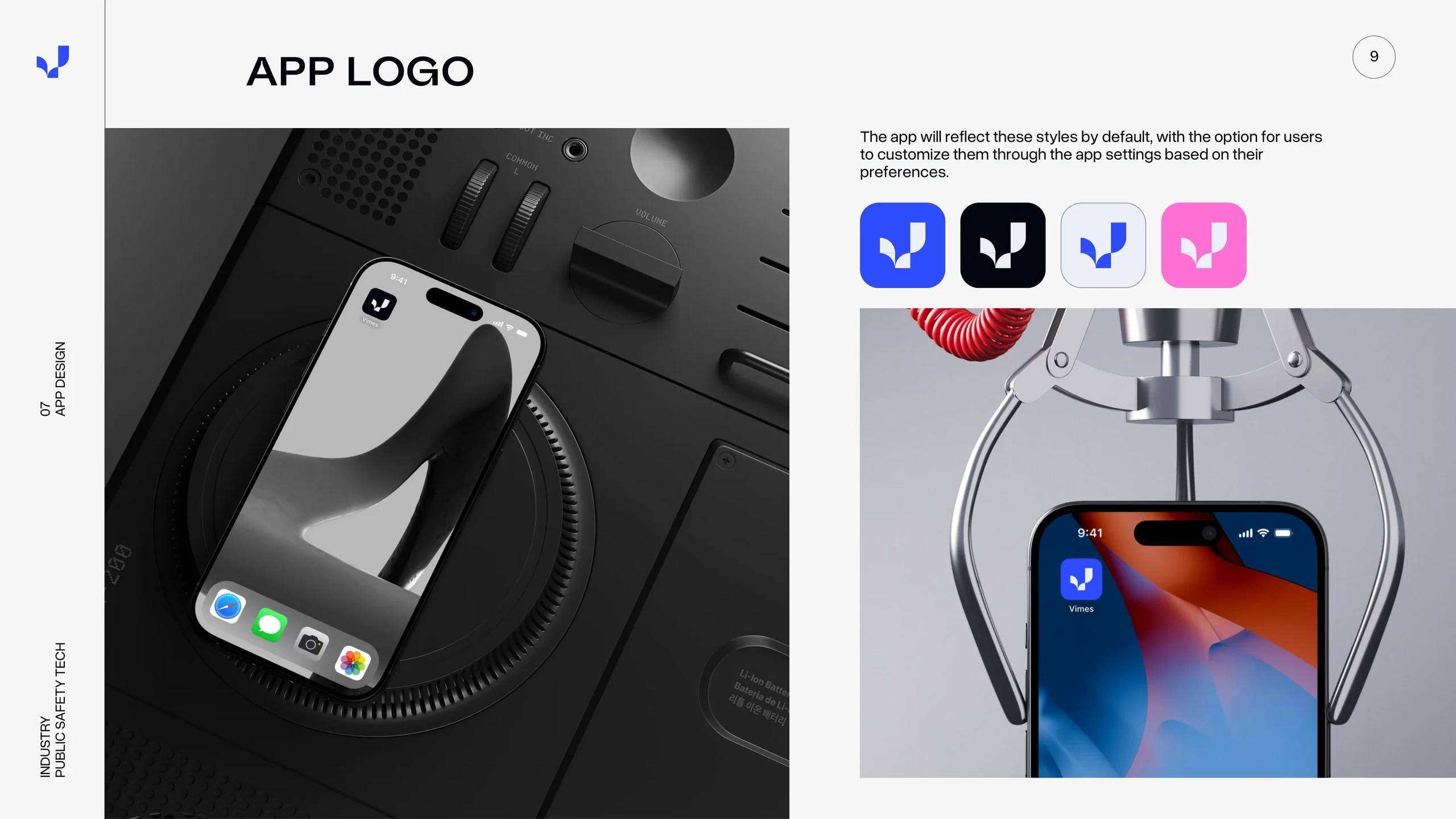 Vimes by Moto Studios, branding, 9